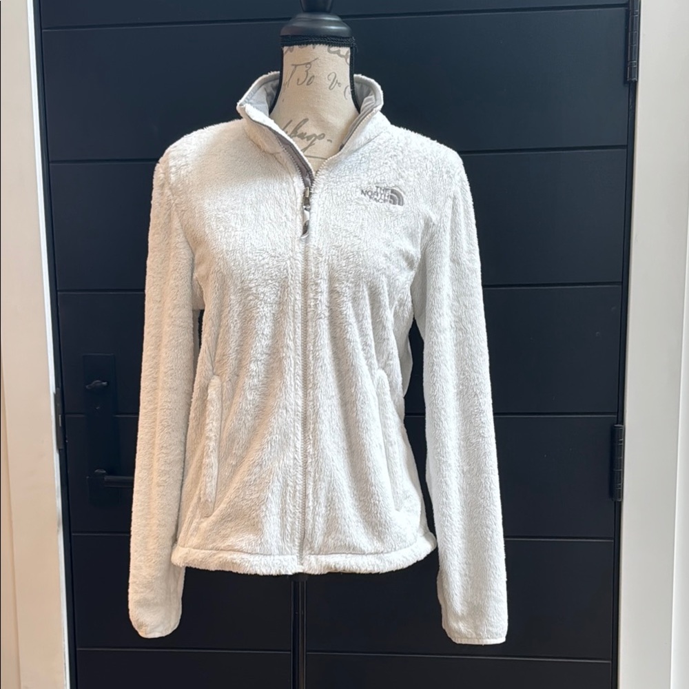 North Face Women's White Fleece Jacket